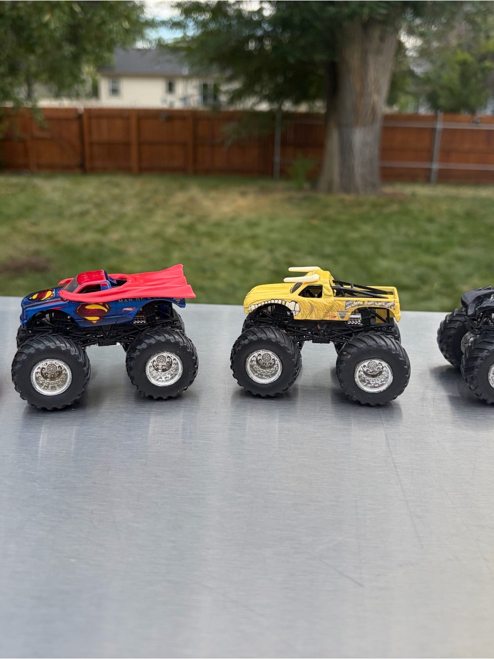 Die-Cast Kids Monster Truck Toy - Red and Yellow Assortment